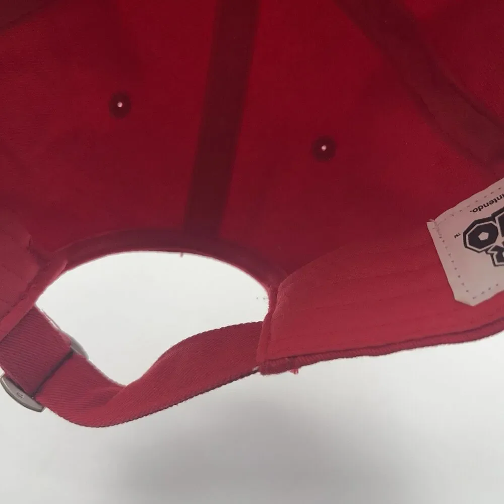 The Super Mario Bros Movie Hat Red Adjustable Ball Cap Snapback Nintendo